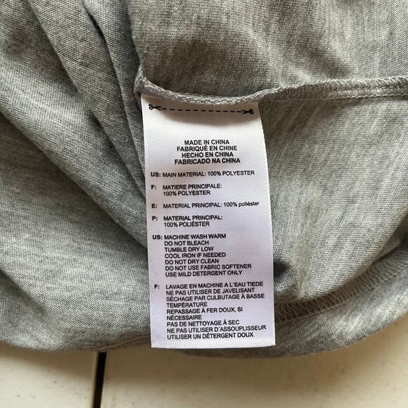 Adidas Gray Muscle Athletic Tank Top Size Small (8-10) - Picture 3 of 13